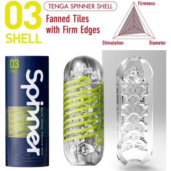 Мастурбатор Tenga Spinner Shell con0285 фото