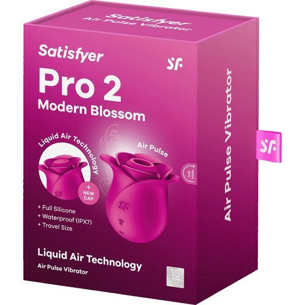 Вакуумний стимулятор Satisfyer Pro 2 Classic Blossom con0297 фото