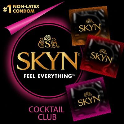 Безлатексні презервативи SKYN Cocktail Club con0292 фото