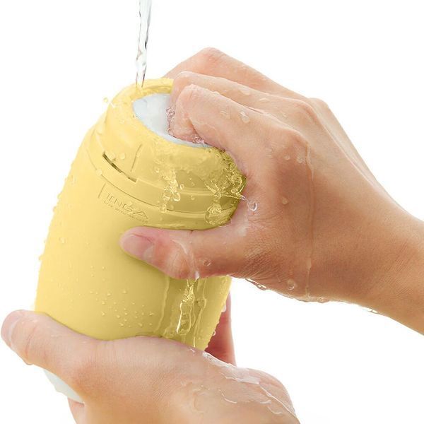 Мастурбатор Tenga Puffy Custard Yellow con0295 фото