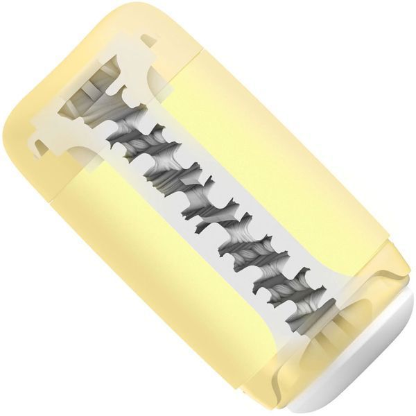Мастурбатор Tenga Puffy Custard Yellow con0295 фото