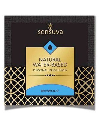 Лубрикант Sensuva Natural Water-Based (6ml) con0274 фото